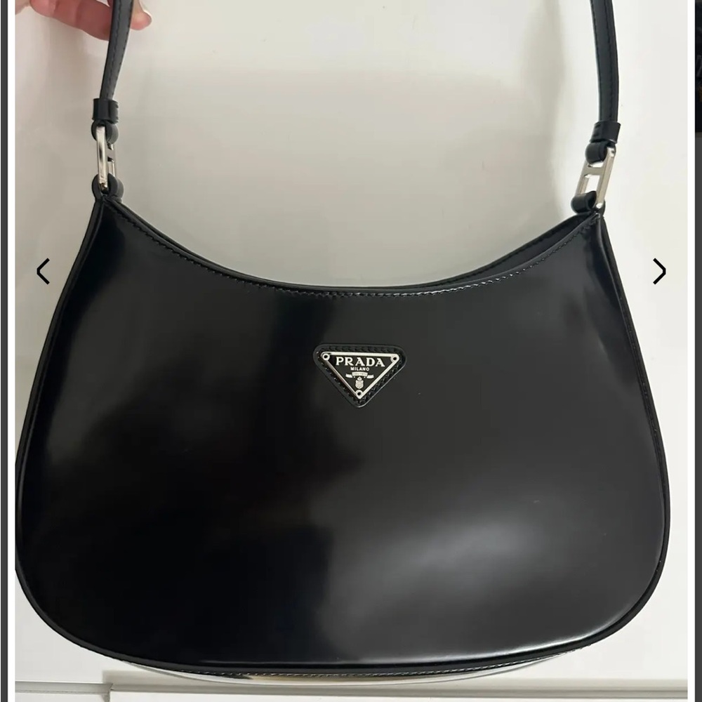 Prada Cleo Brushed Leather Bag